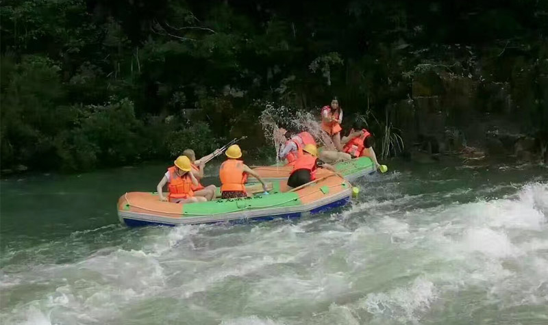 福建泉州-石龙溪橡皮艇漂流