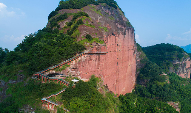 大红岩景区 大红岩景区