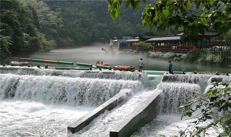 黄山枧潭生态漂流门票