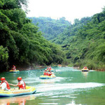 黄龙湖漂流
