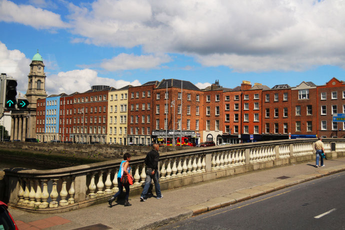 【爱尔兰】阳光明媚的都柏林