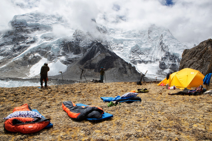 来自云端上的故事——2016珠峰南坡大本营