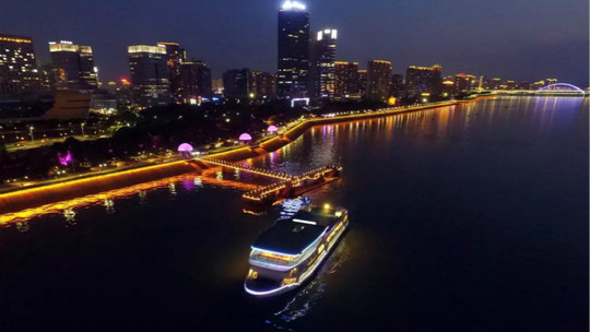 钱塘江夜游(奥体中心码头)