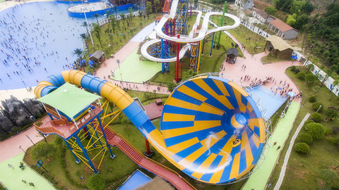 岳阳欢乐地水上乐园图片