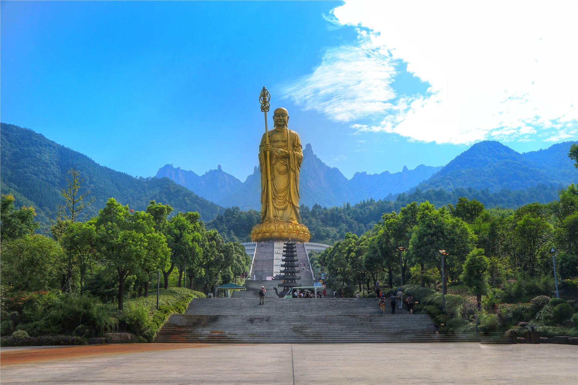 莲花佛国,九华净土_九华山游记_途牛