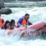 诺水河河道漂流