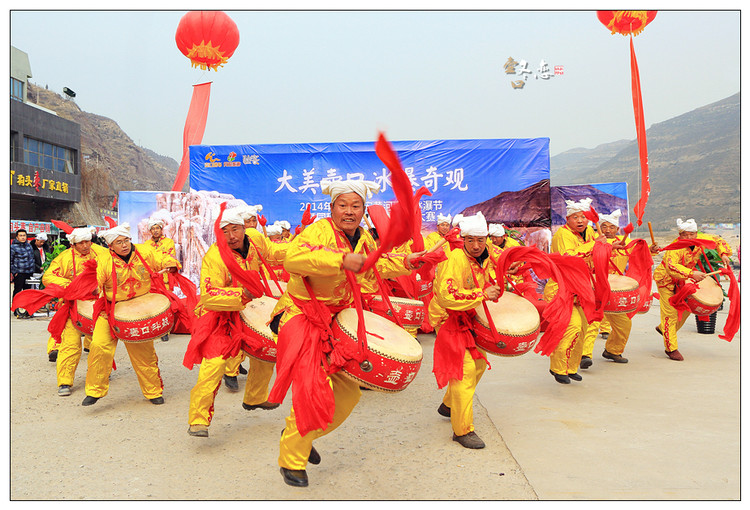 震天锣鼓, 敲响冰瀑节序曲