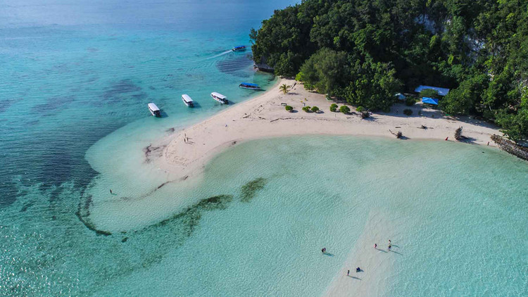 上帝的水族箱---我在帕劳看到的碧海蓝天