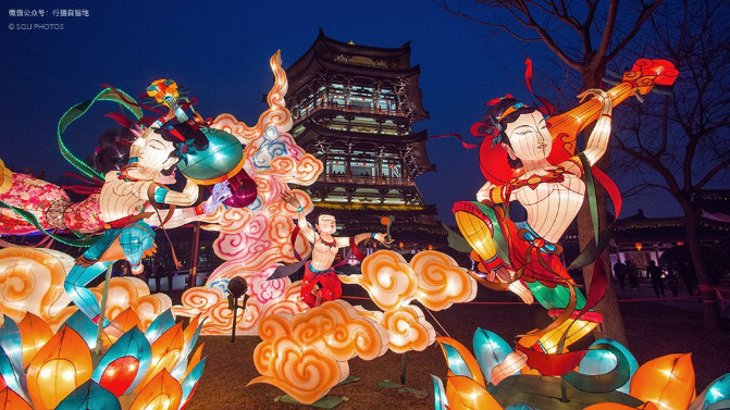 ╬〗元宵去哪儿玩?美图!穿越千年与你相遇在长安灯会〖╬