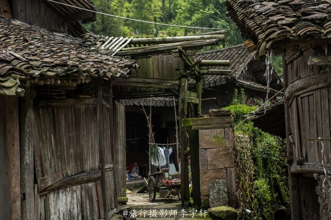 的宁静平和黄檀硐古村这里是村里比较代表的一个大宅院黄檀硐古村好了