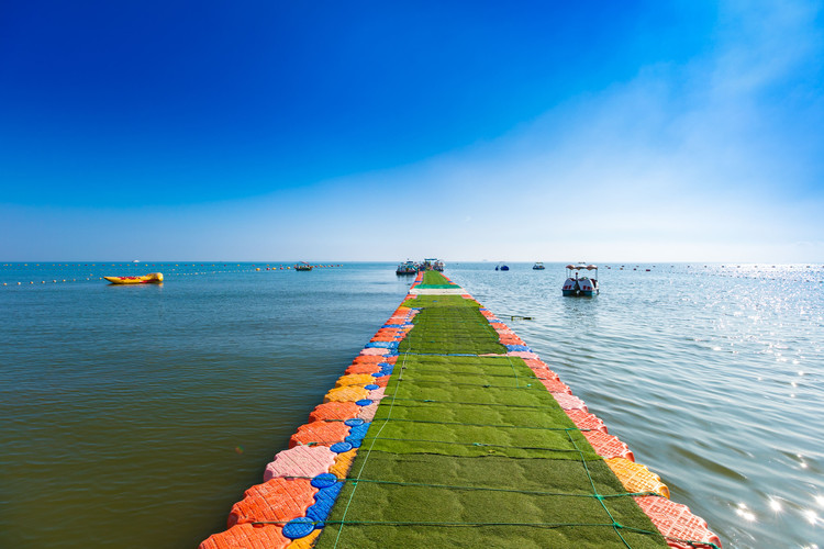烟大海水浴场——"文艺范"美女的聚集地
