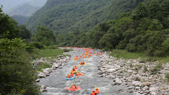秦岭峡谷漂流门票