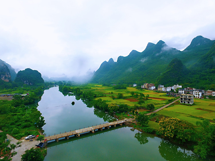 第二天:遇龙河旧县,我在桥上等你