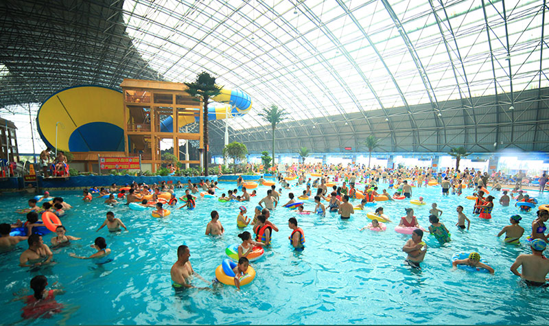 蒙根花万通温泉水世界