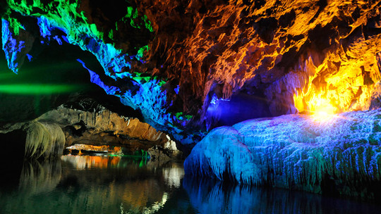 英德仙桥地下河