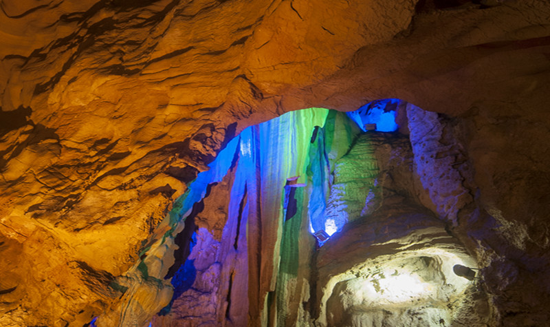 濯水景区蒲花暗河