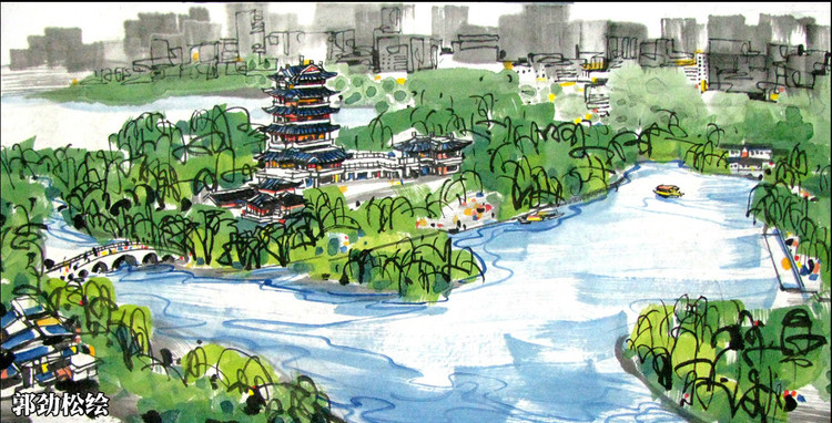 泉城济南,海滨城市青岛,烟台,威海,日照,"五岳独尊"泰山,"江北水城"