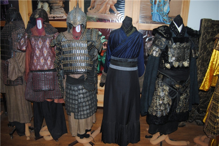 电影《满城尽带黄金甲》服装 服装道具展厅