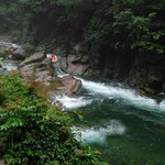 龙王山峡谷漂流