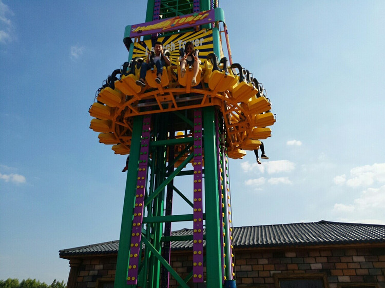 临沂凤凰欢乐大世界跳楼机,吼吼吼吼,不服来战临沂凤凰欢乐大世界这个