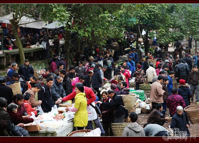 重庆·乡村赶场最浓的年味儿(组图)