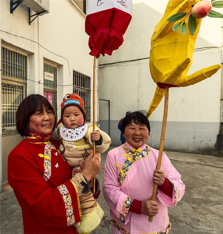 乡村的年味——实拍无锡马山非物质文化遗产"马灯舞"