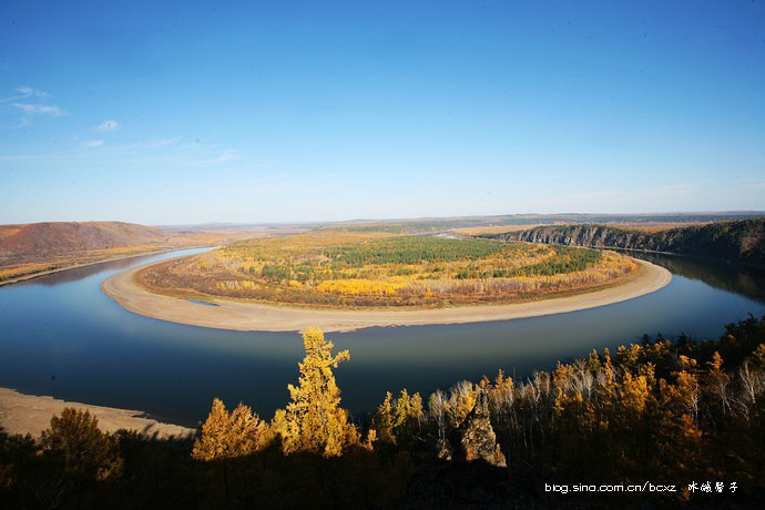 龙江第一弯大兴安岭山间的悠闲乐章