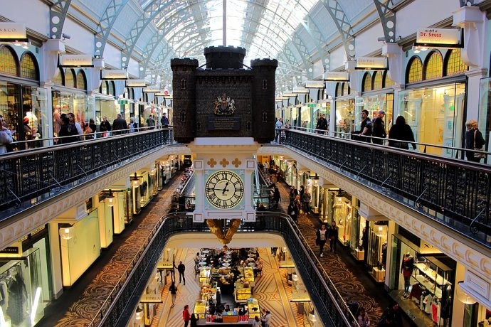 (澳大利亚)"世界上最美丽的购物中心"维多利亚女王大厦