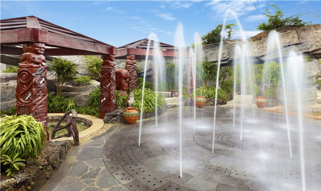 海口观澜湖火山温泉谷