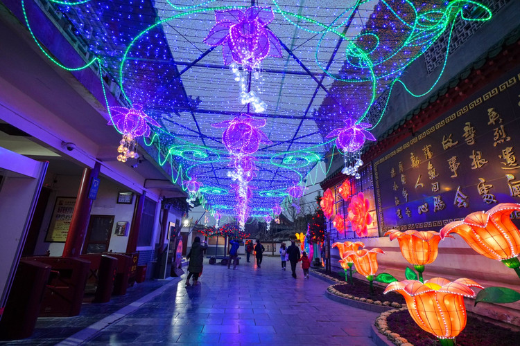 跟八贤王赵德芳和寇准到天波杨府赏花灯