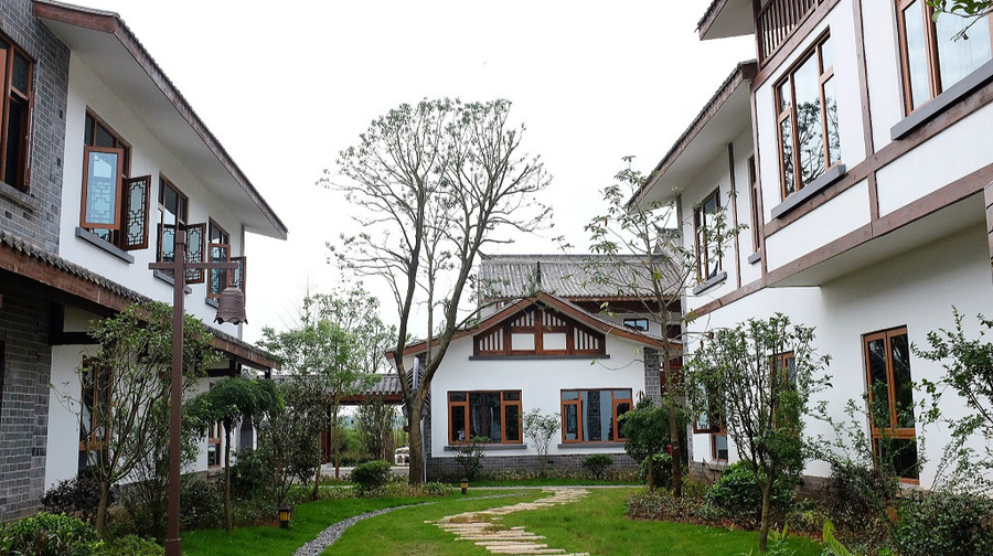 洋沙湖渔窑小镇