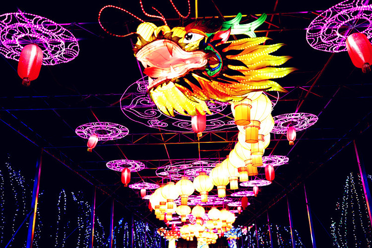 猪年灯会鎏光异彩,古都开封年味十足