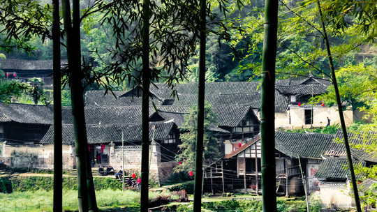 抗战古村阳雀坡