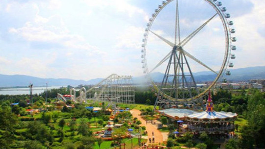 多功能景区 景点地址: 宁夏自治区银川市阅海公园欢乐岛满城北街与