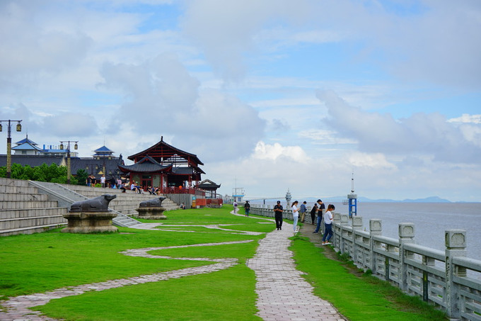 海宁天天可看潮 ——盐官观潮胜地公园游记 - 海宁市游记攻略【同程旅游攻略】