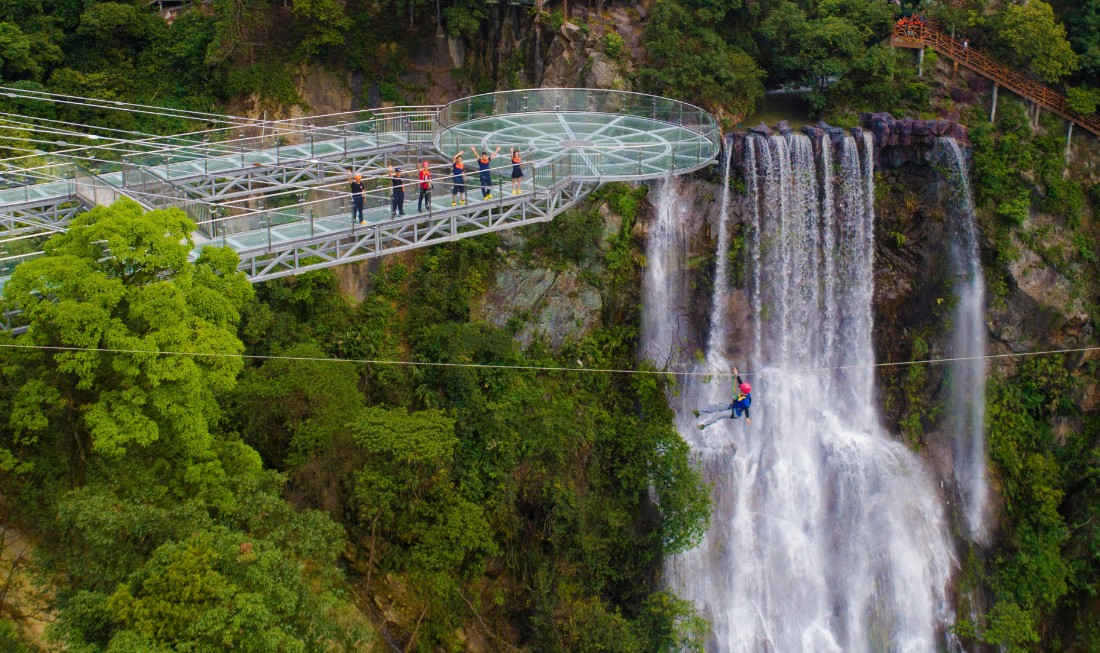 【古龙峡玻璃大峡谷-云天玻霸】清远古龙峡玻璃大峡谷-云天玻霸门票