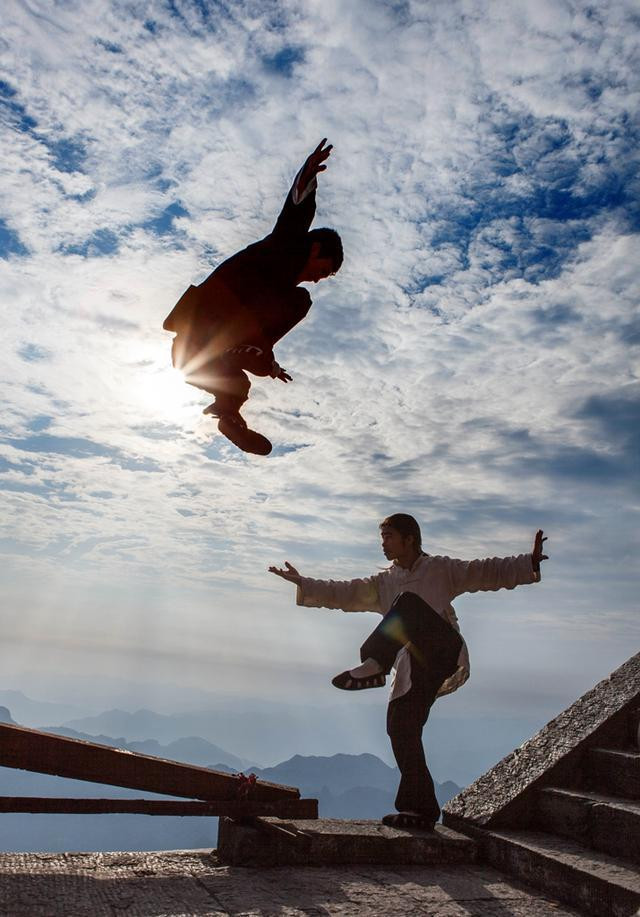 难得一见的武当绝世轻功 难得一见或可见,有缘终可见.