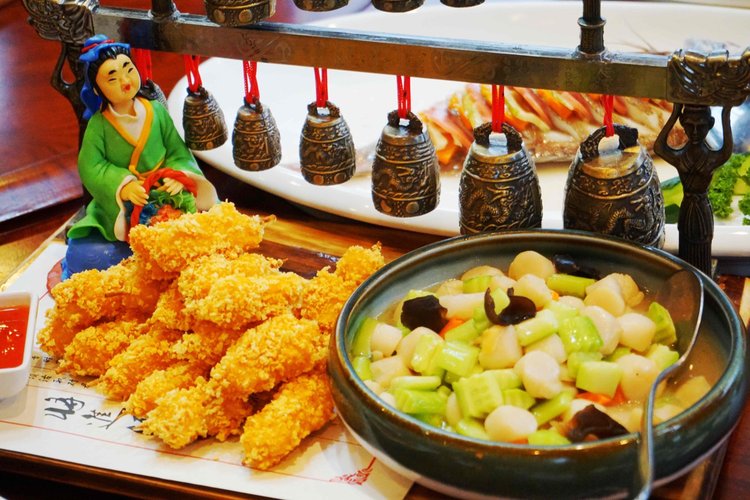 主题是"八仙宴" 也是蓬莱的一大特色!