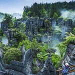 恩施梭布垭石林景区