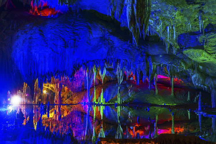 游梅山龙宫,赏溶洞的奇幻美景