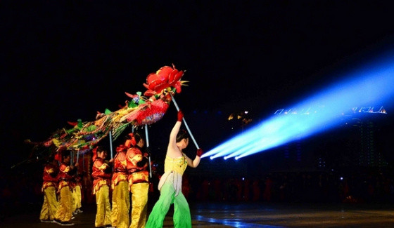 青田旅游赏灯庆元宵