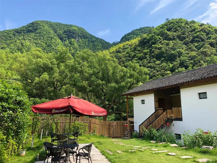 桐庐青龙坞里有一家超浪漫的山林民宿!