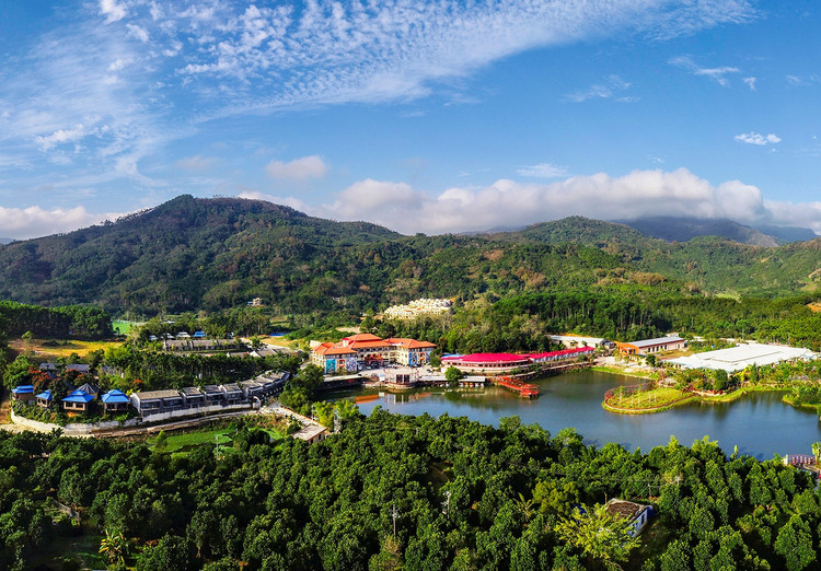 海南琼中云湖好一个富美乡村典范