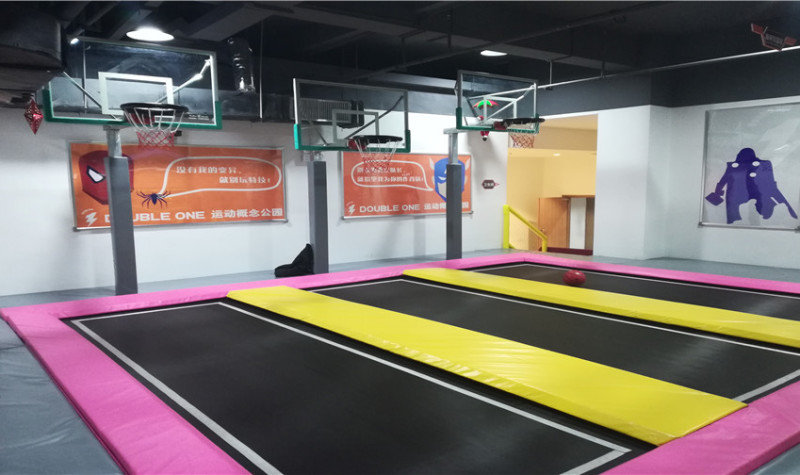 doubleone蹦床主题公园城市立方店