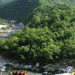 宝天曼峡谷漂流