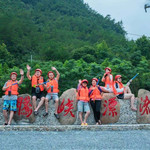 天台飞腾峡漂流