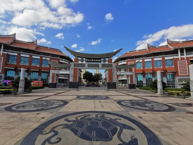 工艺城牌坊 莆田工艺美术城