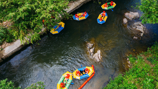 葛仙山仙谷激情漂流