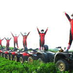 环山ATV沙滩车骑行越野车基地(武汉大军山)