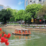 白马河游船